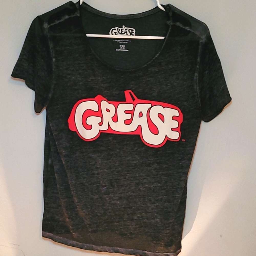 black grease shirt